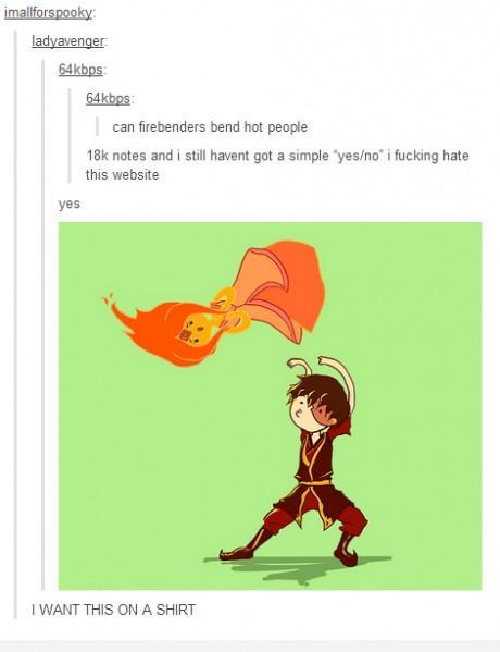 the-moonlight-witch:Avatar + tumblrI was already laughing at “korra meeting her future wife&rd