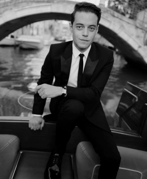 borhapmovie:RAMI MALEK photographed by Greg Williams for British Vogue at the Venice Film Festival (