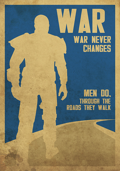 pixalry:  Fallout Posters - Created by Its-Beth Available for sale on RedBubble.