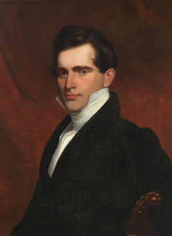 Attributed to Thomas Sully (American, 1783-1872), Portrait of a Gentleman. Oil on canvas, 29 x 21 in.