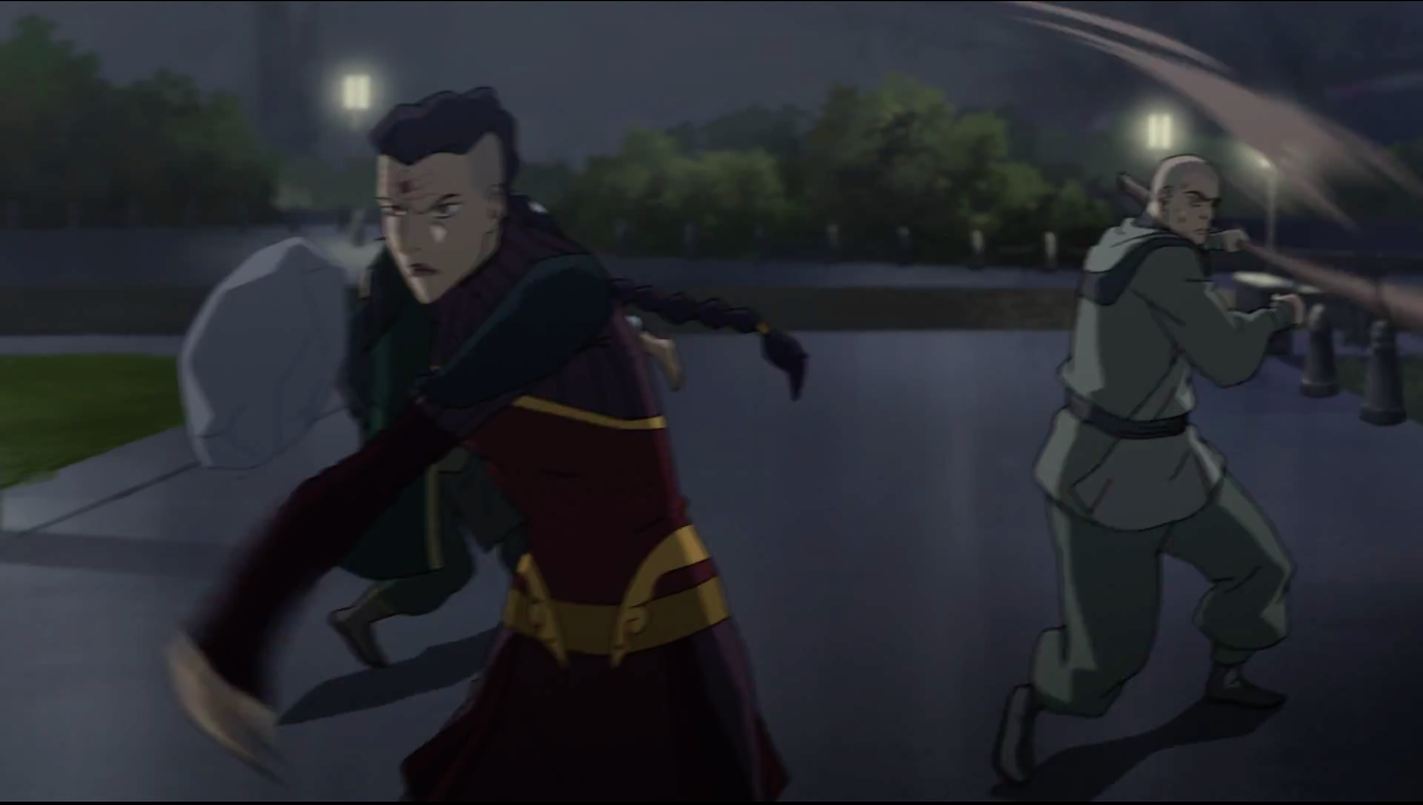 makorraforevafangirl:  As I was taking the screenshots, I did zoom in onto the person
