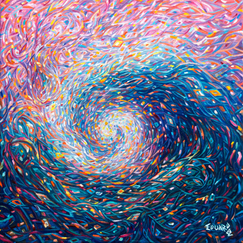 Spiral / Artist: Eduardo Rodriguez Calzado / Oil on Canvas / 30 x 30 cm / 2015Prints Available