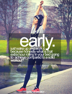 toethefinishline:  Unless you are tired and