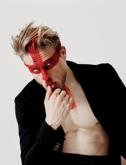 aarontaylorjohnson:Charlie Hunnam photographed by Tim Walker for VMAN, Fall/Winter 2015