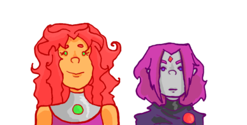 didn’t know which one I liked best so here’s bothteentitans ftwthese look super saturated on mobile 