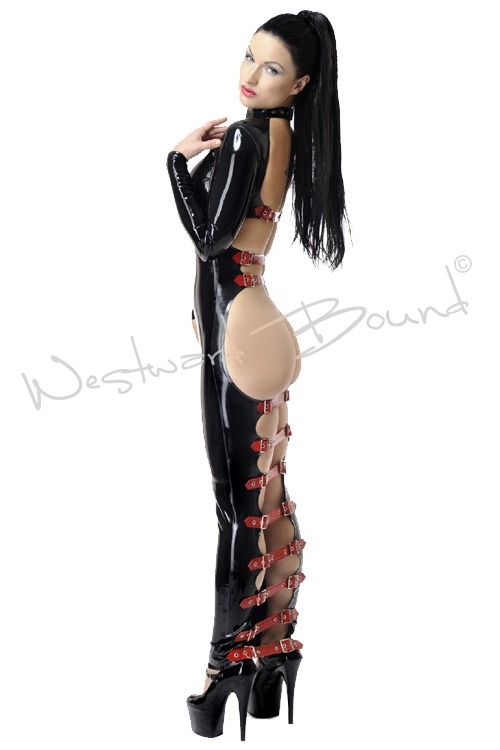 Buckle Hobble Dress.Latex clothing at its sauciest, you definitely will not go unnoticed in this ama