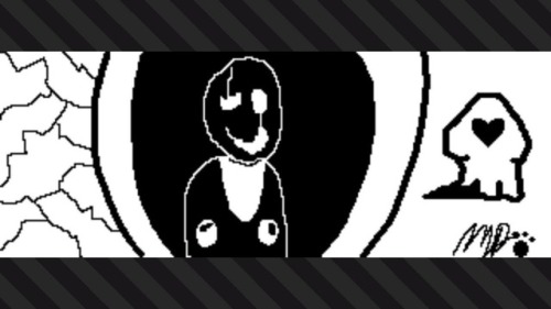 XXX cobalt-borealis:I drew W.D. Gaster in Splatoon! photo