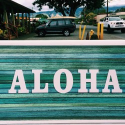 aloha from hawaii