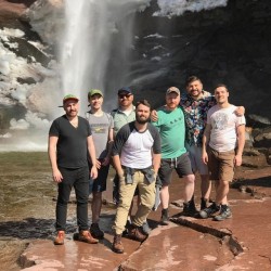 aacon:  stachionalgeographic:  Fellas at the falls  ❤ these boys