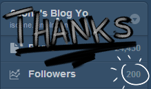 sconearts:  So to thank for 200 mainblog