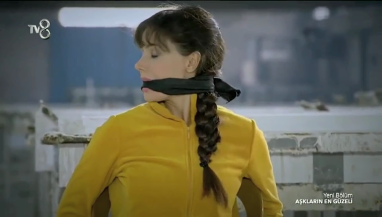 blondegaggedworld:  girl gagged
