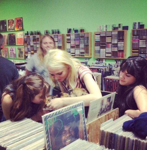 chicks with records.