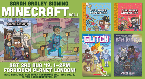 I’ll be signing books at Forbidden Planet London this Saturday, 1-2pm! Come say hi! They&rsquo