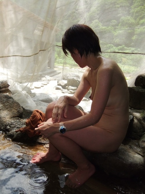 XXX lovemixedbathing:  SHIZUKO at Ogawa Onsen photo