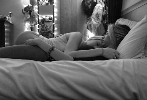 lesbianschick:  I want to fall asleep with her every night 