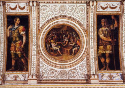 renaissance-art: Giulio Romano c. 1532 Emperor Alexander  Source
