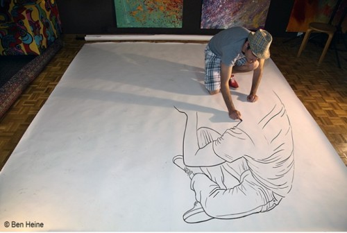 pencilvscamera:  Artist’s Ben Heine 3D porn pictures