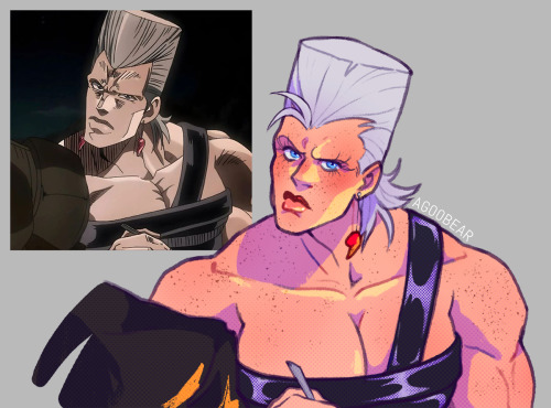 Silly Little Polnareff Redraw!