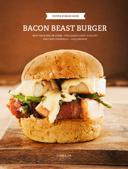 (via Feast Your Eyes on Pepper.ph’s Pride: The Bacon Beast Burger! | Pepper.ph)