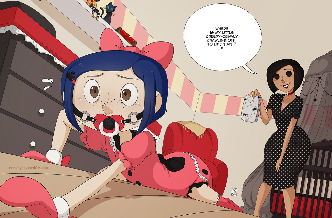 merunyaa:  For my suggestion, how about Coraline, completely decked out in baby gear,
