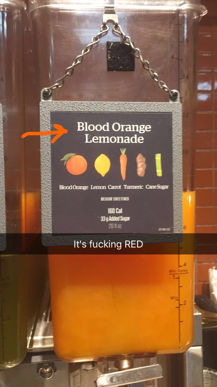 Spotted at Panera