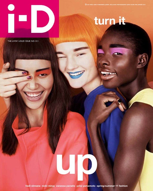 id-mag:  Liu Wen, Kirsi Pyrhonen and Jeneil Williams by Josh Olins for i-D Magazine