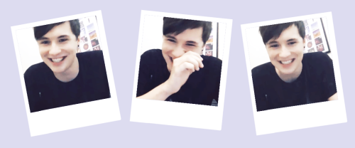 crescendohowell:because smiley dan is a blessing ✨photo cred. 1 - 2 - 3