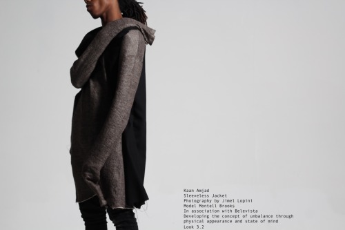 kaanamjad: Sleeveless jacket by #KaanAmjad coming this Friday at KaanAmjad.bigcartel.com!