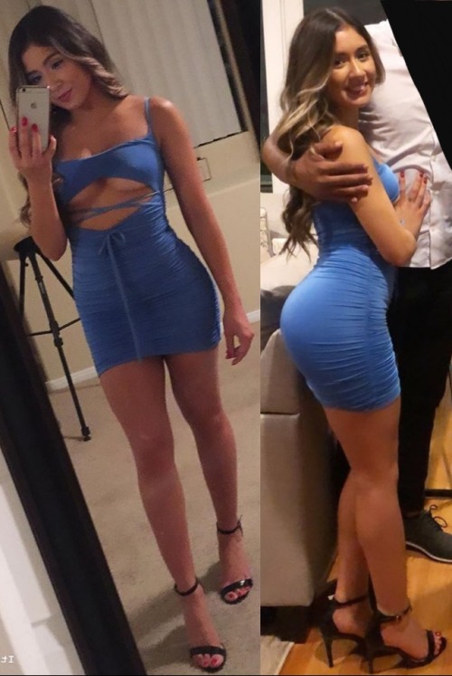 Two angles of Vanessa