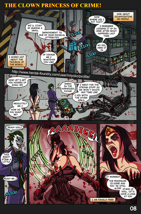thankyouhentaisatan:  The Clown princess of crime ½