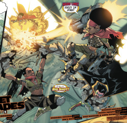 dcwomenofcolor: – Hard Line &amp; Big Shot in Super Sons #8