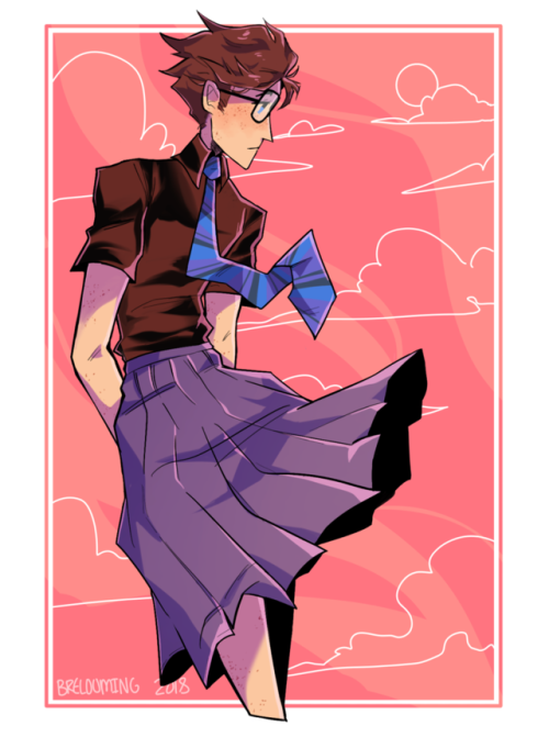 teacupfulofstarshine:breloomings:he’s flowing in the wiinddKAOXK K KSKWIWK LOGAN IN A SKIRT????? DID