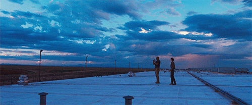 movie-gifs:You should move to a small town, somewhere the rule of law still exists. You will not sur