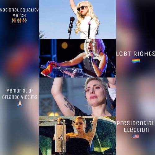 littleartpopistmonster:Proud of our IDOL! ️‍ Lady Gaga