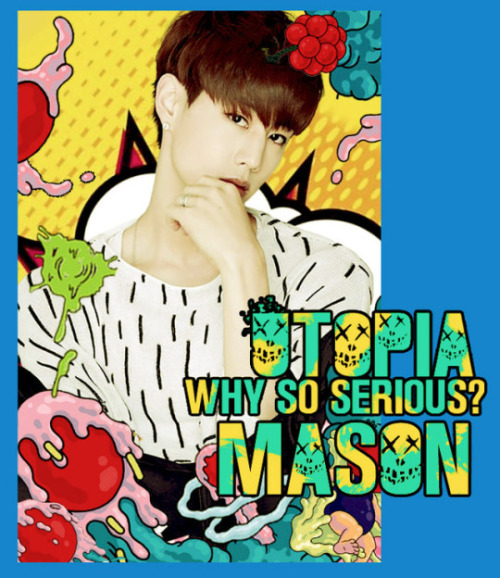 fy-utopia: [ TEASER: UTOPIA’s Why So Serious? ] EDEN & MASON                                    