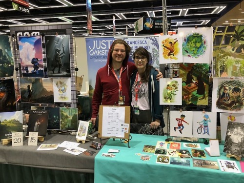 Thank you everyone that stopped by to visit @justinoaksford and me this past weekend during ECCC! It