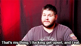 mithen-gifs-wrestling:  “I eat. That’s my thing.”