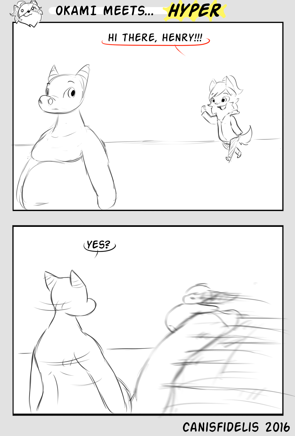 canis-stuffs:It’s been a long time since I drew ‘Okami Meets…’ lol. Had
