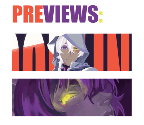 My previews for @galrakeithzine​! :DDo join the giveaway Edit: starts today- 