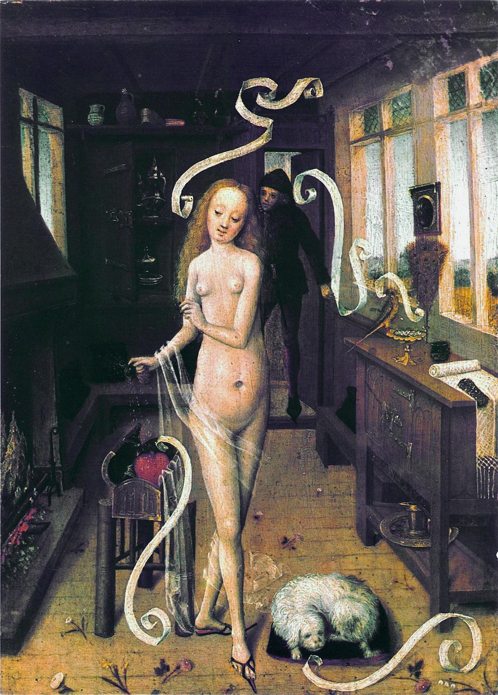 colourthysoul:  Niederrheinischer Meister (unknown) - Der Liebeszauber (1470 / 1480)