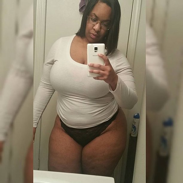 xlhipzntits:  #thickthighthursday @nene_luv #thickthursday #melaninpoppin ✊🏾