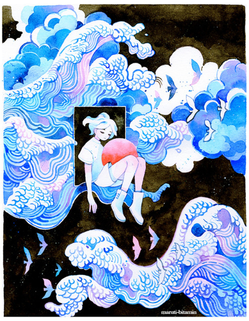 Interlude. Commission for a friend! I will be at Anime North this weekend Pro Plaza table 19!