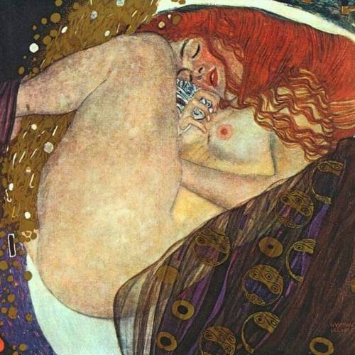 1907 - Gustav Klimt, Danae