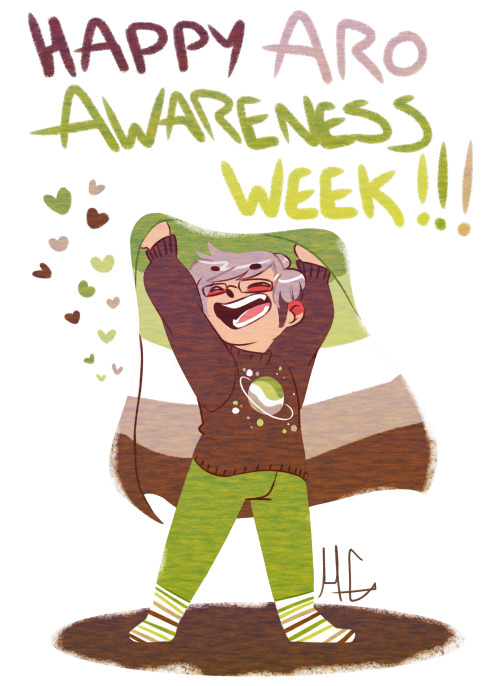hellishgayliath:I just realized it was aro awareness week so i whipped up a thing :3Shoutout to my f
