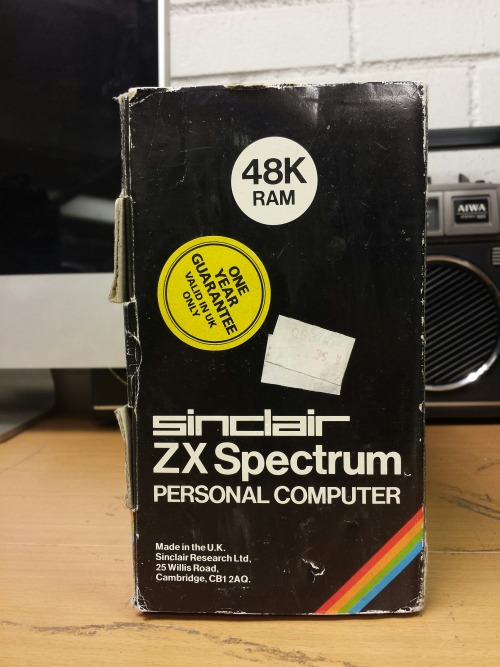 Sinclair ZX Spectrum 48K Personal Computer, 1982 In Near Mint Condition Part 1