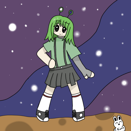 Since She's Gonna Be The OC Thats Gonna Be Posted The Most I Will Make A Description For Her ^^
