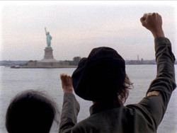 soundsof71:  John Lennon &amp; Yoko Ono, Statue of Liberty 1971, from Yoko’s personal collection