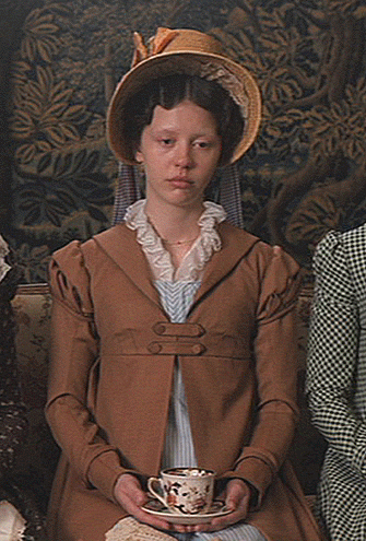 periodcostumelover:Harriett Smith’s brown coat in Emma 2020requested by anonymus