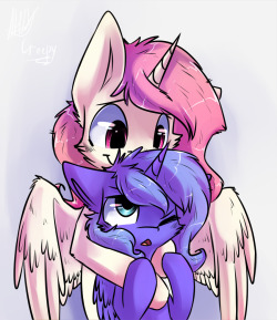 Drawponies:lulu And Tia By Suplolnope  &Amp;Lt;3!