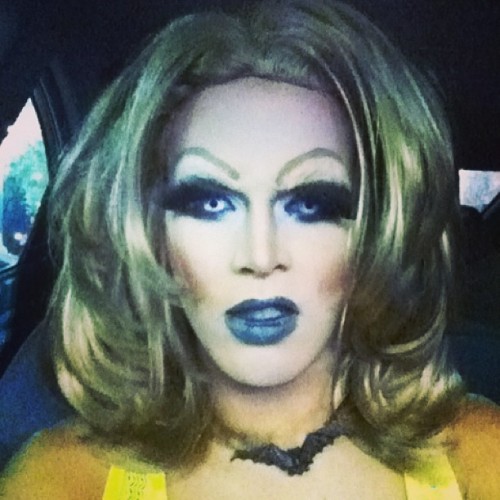 dollzwithballz:  Lets dance, ghouls. #drag #dragqueen #darkglam